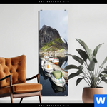 Bild Edelstahloptik Fruehling In Norwegen Schmal Produktvorschau mit dem Bild Frühling in Norwegen im Format Schmal.