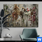 Bild Edelstahloptik Gewuerze Der Welt Querformat Produktvorschau mit dem Bild Gewürze der Welt im Format Querformat.