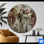 Bild Edelstahloptik Gewuerze Der Welt Rund Produktvorschau mit dem Bild Gewürze der Welt im Format Rund.