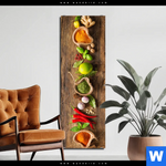 Bild Edelstahloptik Gewuerze Kraeuter Auf Holz Schmal Produktvorschau mit dem Bild Gewürze & Kräuter auf Holz im Format Schmal.