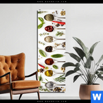 Bild Edelstahloptik Gewuerzvielfalt Schmal Produktvorschau mit dem Bild Gewürzvielfalt im Format Schmal.