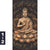 Bild Edelstahloptik Goldener Buddha No 2 Hochformat Motivorschau Seitenverhaeltnis 1 2