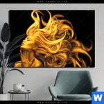 Bild Edelstahloptik Goldenes Haar No 3 Querformat Produktvorschau mit dem Bild Goldenes Haar No.3 im Format Querformat.