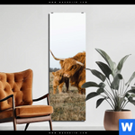 Bild Edelstahloptik Highlander Familie Schmal Produktvorschau mit dem Bild Highlander Familie im Format Schmal.