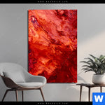 Bild Edelstahloptik Liquid Marmor Rot Hochformat Produktvorschau mit dem Bild Liquid Marmor rot im Format Hochformat.