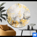 Bild Edelstahloptik Luxury Abstract Fluid Art No 1 Rund Produktvorschau mit dem Bild Luxury Abstract Fluid Art No. 1 im Format Rund.