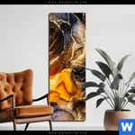 Bild Edelstahloptik Luxury Abstract Fluid Art No 5 Schmal Produktvorschau mit dem Bild Luxury Abstract Fluid Art No. 5 im Format Schmal.