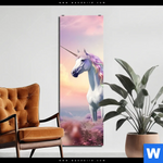 Bild Edelstahloptik Magic Einhorn Schmal Produktvorschau mit dem Bild Magic Einhorn im Format Schmal.