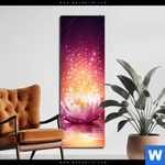 Bild Edelstahloptik Magie Blume Schmal Produktvorschau mit dem Bild Magie Blume im Format Schmal.