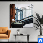 Bild Edelstahloptik Manhattan Quadrat Produktvorschau mit dem Bild Manhattan im Format Quadrat.