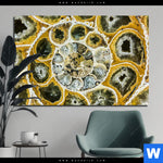 Bild Edelstahloptik Muschel Fossil No 1 Querformat Produktvorschau mit dem Bild Muschel Fossil No. 1 im Format Querformat.