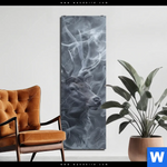 Bild Edelstahloptik Mystischer Hirsch Im Nebel Schmal Produktvorschau mit dem Bild Mystischer Hirsch im Nebel im Format Schmal.