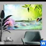 Bild Edelstahloptik Orchidee Im Japanischer Brunnen Querformat Produktvorschau mit dem Bild Orchidee im japanischer Brunnen im Format Querformat.