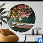 Bild Edelstahloptik Romantische Bootstour Rund Produktvorschau mit dem Bild Romantische Bootstour im Format Rund.