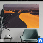 Bild Edelstahloptik Sandduenen Querformat Produktvorschau mit dem Bild Sanddünen im Format Querformat.