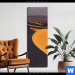 Bild Edelstahloptik Sandduenen Schmal Produktvorschau mit dem Bild Sanddünen im Format Schmal.