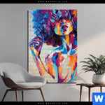 Bild Edelstahloptik Schoene Luise Hochformat Produktvorschau mit dem Bild Schöne Luise im Format Hochformat.