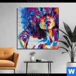 Bild Edelstahloptik Schoene Luise Quadrat Produktvorschau mit dem Bild Schöne Luise im Format Quadrat.