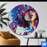 Bild Edelstahloptik Schoene Luise Rund Produktvorschau mit dem Bild Schöne Luise im Format Rund.