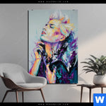 Bild Edelstahloptik Sinnliche Schoenheit Hochformat Produktvorschau mit dem Bild Sinnliche Schönheit im Format Hochformat.