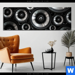 Bild Edelstahloptik Sound Panorama Produktvorschau mit dem Bild Sound im Format Panorama.