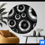 Bild Edelstahloptik Sound Rund Produktvorschau mit dem Bild Sound im Format Rund.