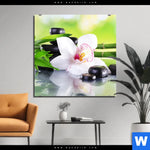 Bild Edelstahloptik Spa Wellness Steine Quadrat Produktvorschau mit dem Bild Spa Wellness Steine im Format Quadrat.