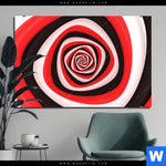 Bild Edelstahloptik Spirale In Rot Weiss Schwarz Querformat Produktvorschau mit dem Bild Spirale in rot weiß schwarz im Format Querformat.