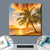 Bild Edelstahloptik Strand Von Barbados Quadrat Materialbild