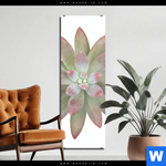 Bild Edelstahloptik Sukkulente No 1 Schmal Produktvorschau mit dem Bild Sukkulente No.1 im Format Schmal.