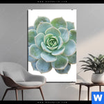 Bild Edelstahloptik Sukkulente No 3 Hochformat Produktvorschau mit dem Bild Sukkulente No.3 im Format Hochformat.