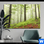 Bild Edelstahloptik Unberuehrte Natur Der Wald Querformat Produktvorschau mit dem Bild Unberührte Natur - Der Wald im Format Querformat.