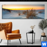 Bild Edelstahloptik Weisse Duenen Panorama Produktvorschau mit dem Bild Weiße Dünen im Format Panorama.
