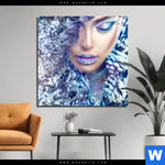 Bild Edelstahloptik Winter Schoenheit Quadrat Produktvorschau mit dem Bild Winter Schönheit im Format Quadrat.