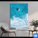 Bild Edelstahloptik Yacht Im Meer Hochformat Produktvorschau mit dem Bild Yacht im Meer im Format Hochformat.