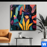 Leinwandbild Abstrakte Natur Quadrat Produktvorschau mit dem Bild Abstrakte Natur im Format Quadrat.