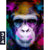Leinwandbild Affe Pop Art No 1 Hochformat Motivorschau Seitenverhaeltnis 3 4