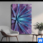 Leinwandbild Agavenblaetter Hochformat Produktvorschau mit dem Bild Agavenblätter im Format Hochformat.