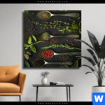 Leinwandbild Aromen Der Natur Quadrat Produktvorschau mit dem Bild Aromen der Natur im Format Quadrat.