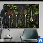 Leinwandbild Aromen Der Natur Querformat Produktvorschau mit dem Bild Aromen der Natur im Format Querformat.