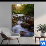 Leinwandbild Asiatischer Tropischer Dschungel Hochformat Produktvorschau mit dem Bild Asiatischer tropischer Dschungel im Format Hochformat.