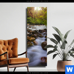 Leinwandbild Asiatischer Tropischer Dschungel Schmal Produktvorschau mit dem Bild Asiatischer tropischer Dschungel im Format Schmal.