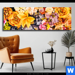 Leinwandbild Bluetenzauber Panorama Produktvorschau mit dem Bild Blütenzauber im Format Panorama.