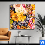 Leinwandbild Bluetenzauber Quadrat Produktvorschau mit dem Bild Blütenzauber im Format Quadrat.