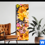 Leinwandbild Bluetenzauber Schmal Produktvorschau mit dem Bild Blütenzauber im Format Schmal.