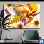 Leinwandbild Blumen Collage No 1 Querformat Produktvorschau mit dem Bild Blumen Collage No.1 im Format Querformat.