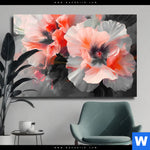 Leinwandbild Blumen In Voller Pracht Querformat Produktvorschau mit dem Bild Blumen in voller Pracht im Format Querformat.