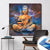Leinwandbild Buddha In Meditation Quadrat Ansicht