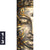 Leinwandbild Buddha Silber Gold Schmal Motivorschau Seitenverhaeltnis 1 3
