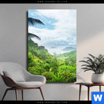 Leinwandbild Der Dschungel Hochformat Produktvorschau mit dem Bild Der Dschungel im Format Hochformat.
